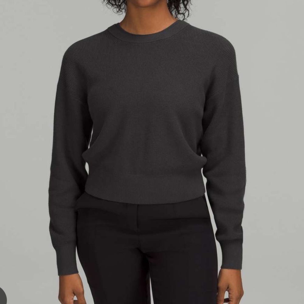 Lululemon Waist Length Crewneck Sweater